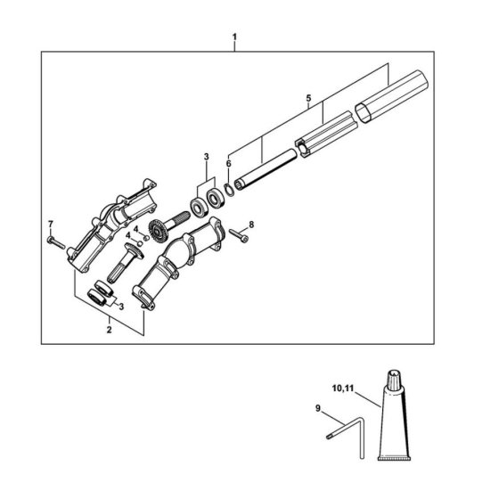 Angle Drive for Stihl HTA 160