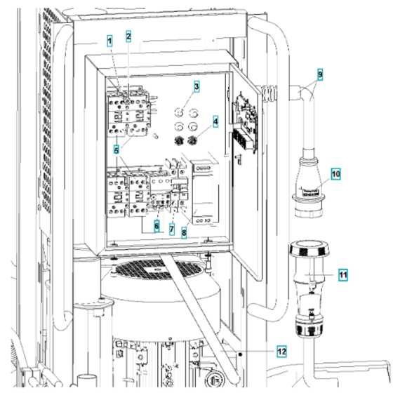 Electrical Assembly for HTCD60