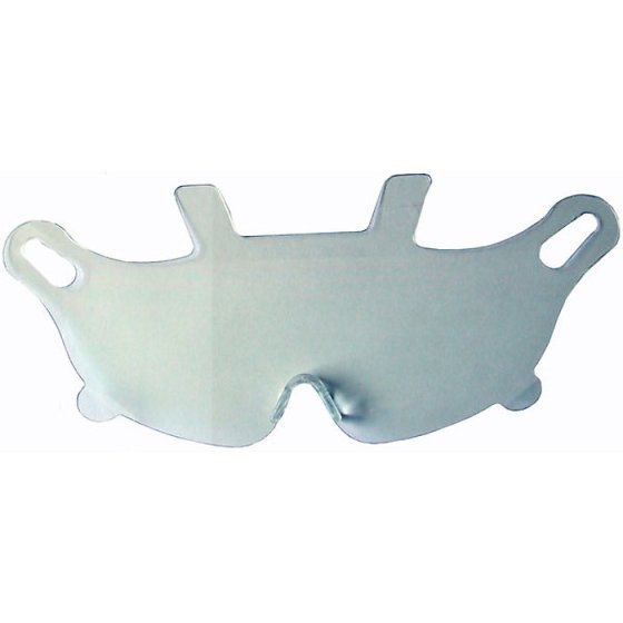 Retractable Eye-shield and Nose Bridge Clear HXSPEC Touch Free Tabs Pack10
