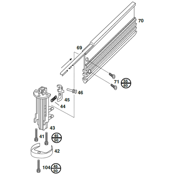 Paslode IM65 Magazine Assembly