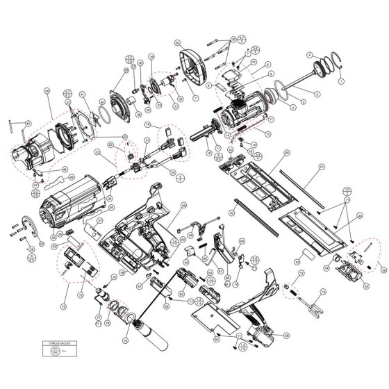 Paslode IM360Xi Nailer Assembly