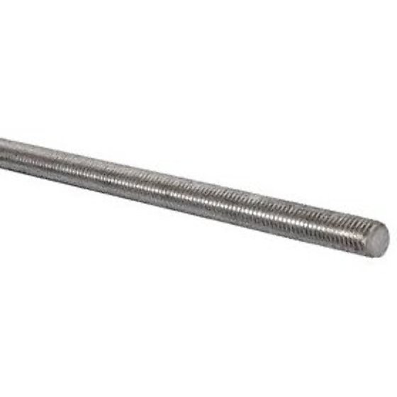 Metric Threaded Bar, Zinc Plated, Size: M3, Priced per Metre Length