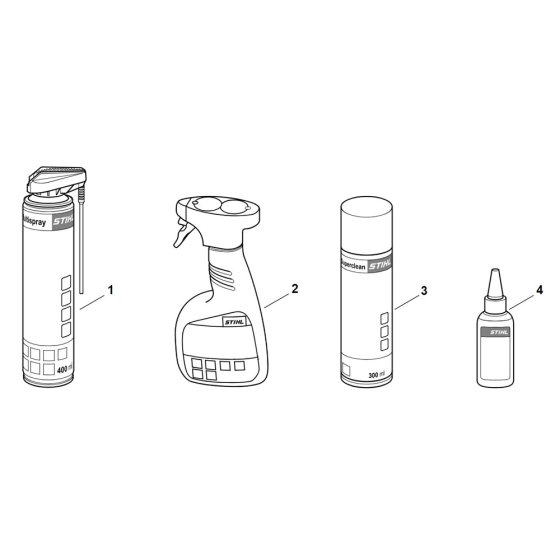 Stihl iMOW 7.0 Cleaning Products