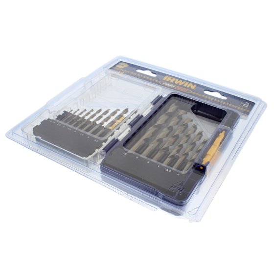 HSS Cobalt Drill Bit Set - 15 Piece