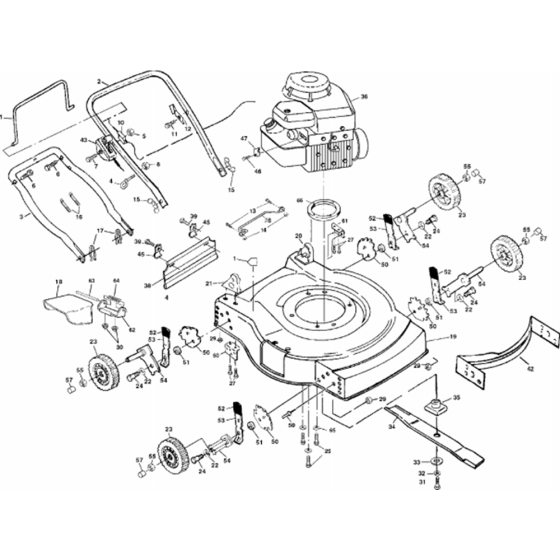 Husqvarna Jet 50 Assembly