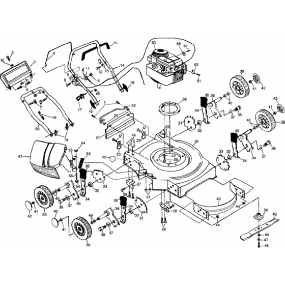 Husqvarna Jet 51 Assembly