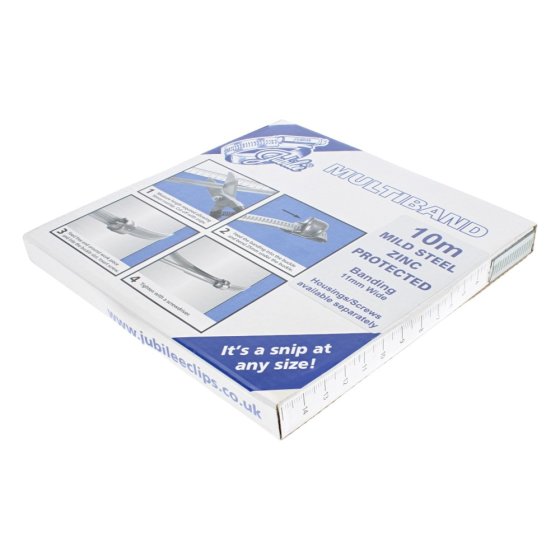 Jubilee Multiband Mild Steel 11mm (10m Pack)