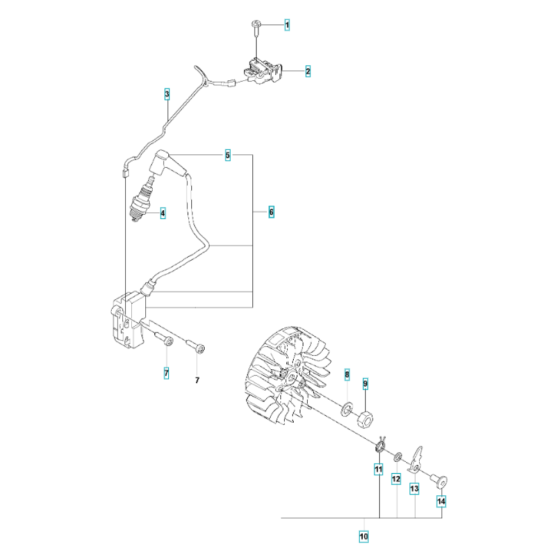 Ignition Assembly for Husqvarna