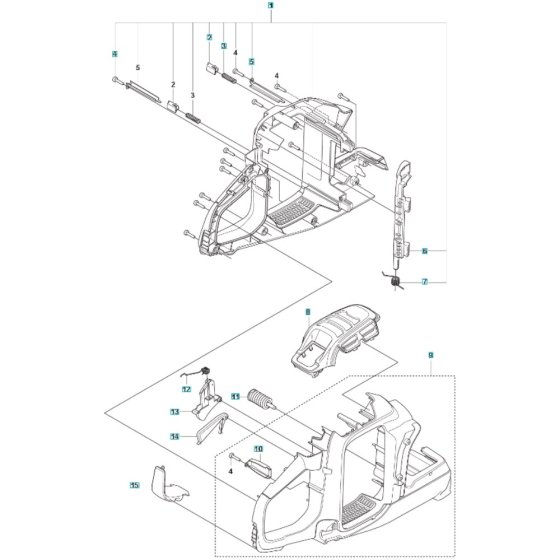 Handle System for Husqvarna K1