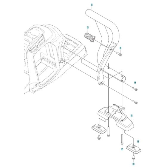Front Handle for Husqvarna K1