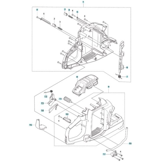 Handle System for Husqvarna K1