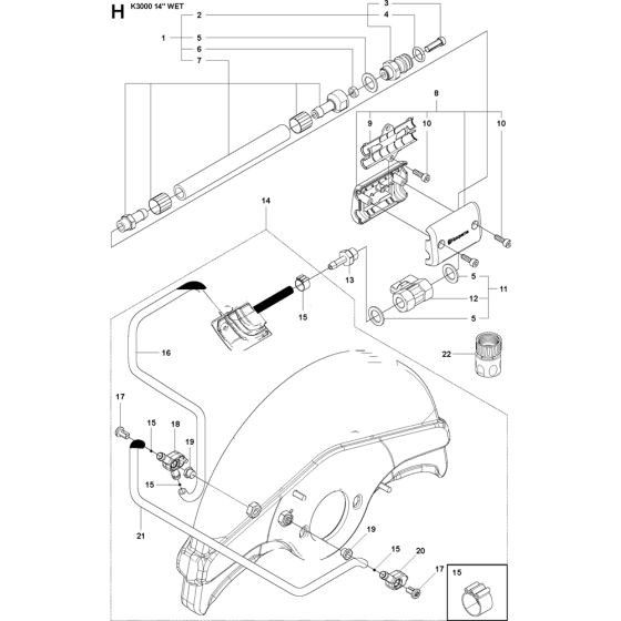 Hose Assembly for K3000