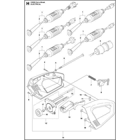 Electrical Assembly for K3000