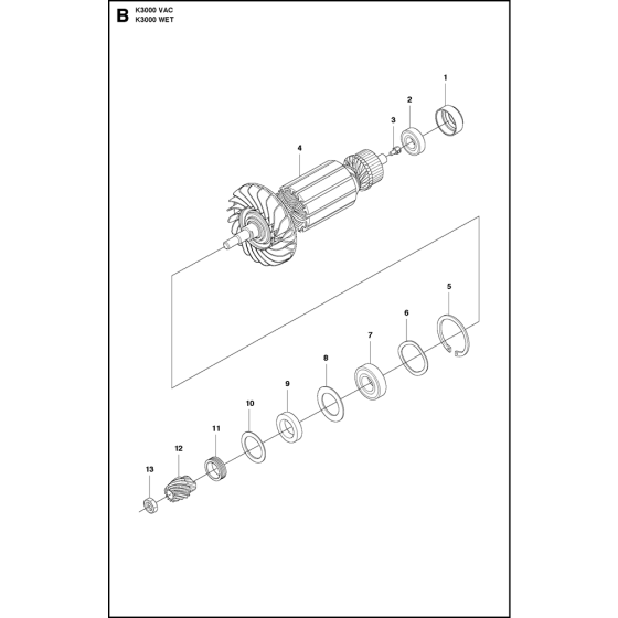 Motor Assembly for K3000