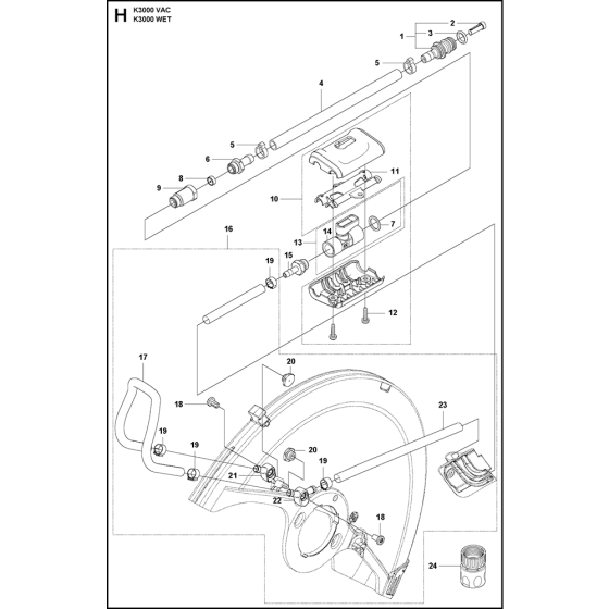 Hose Assembly for K3000