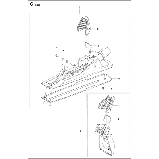 Vac Unit Assembly for K4000