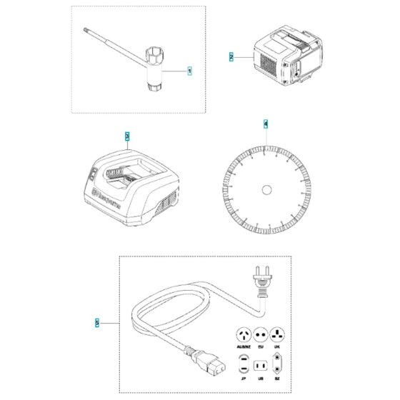 Husqvarna K535I Accessories