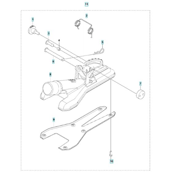 Vacuum Unit for Husqvarna K535I