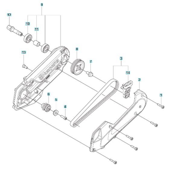 Cutter Arm for Husqvarna K540I