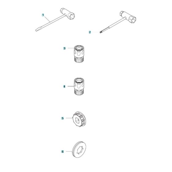 Husqvarna K6500 Accessories