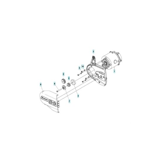 Motor Assembly for Husqvarna K6500