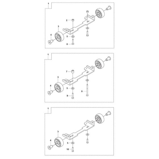 Wheel Assembly for K7000