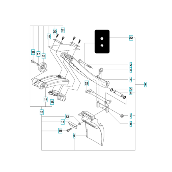 Support Assembly for K760
