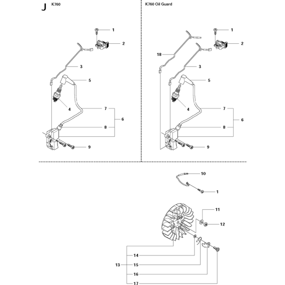 Ignition System for K760