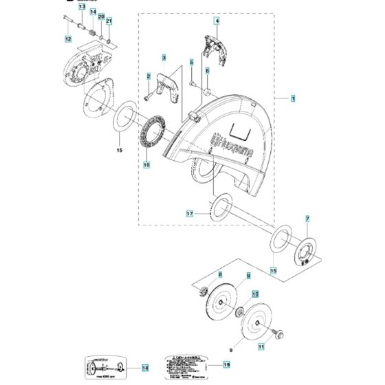 Blade Guard for Husqvarna K770