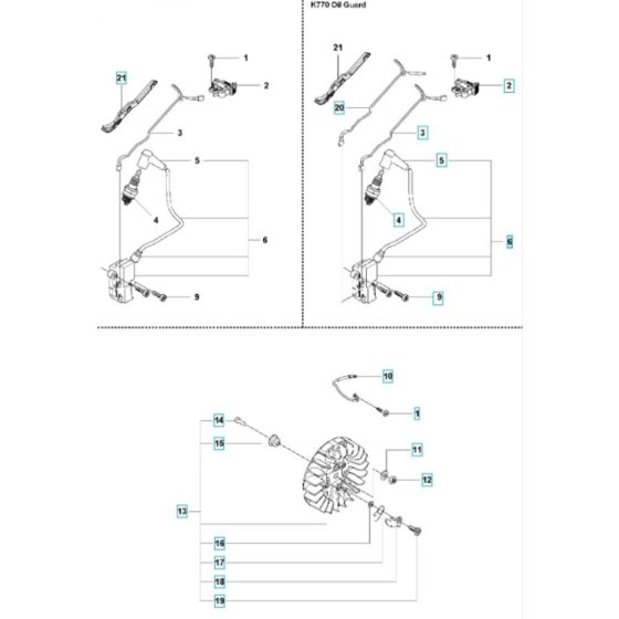 Ignition Assembly for K770