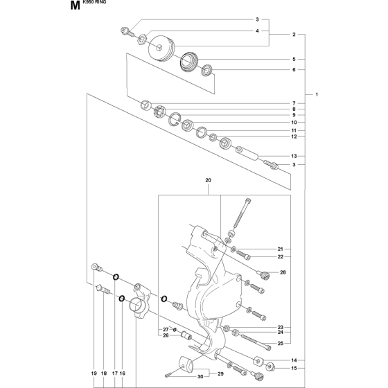 Lever Assembly for K950