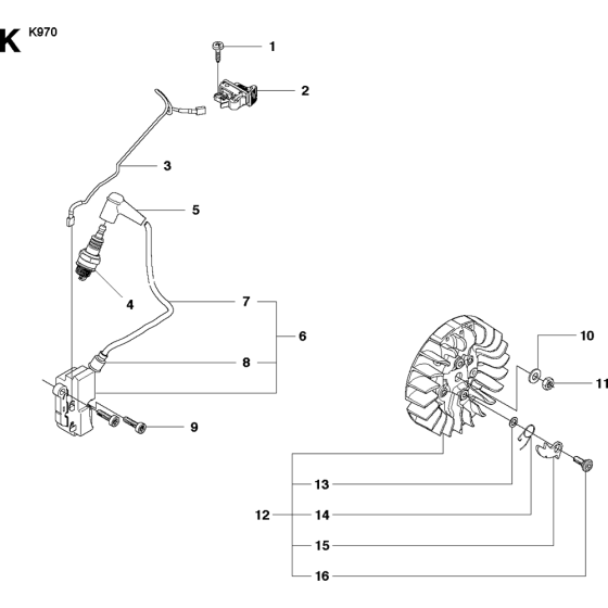 Ignition System for K970