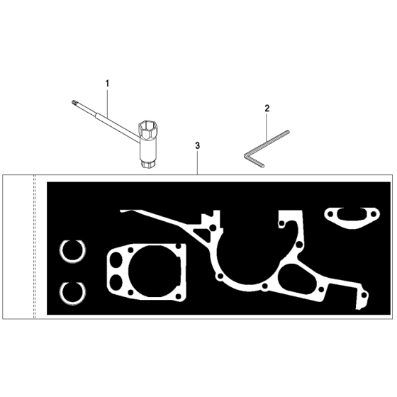 Gasket Kit for Husqvarna K970
