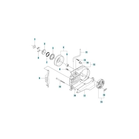 Clutch Assembly for Husqvarna K970