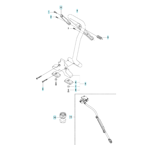 Handle Assembly for K970 III