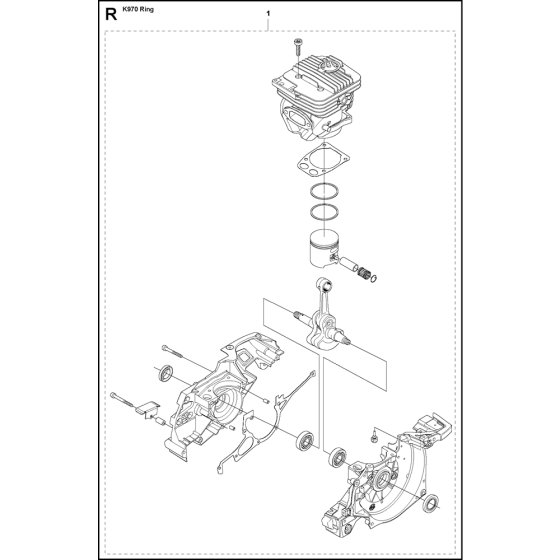 Engine Assembly for K970