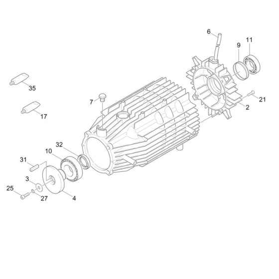 Motor Assembly -1 for Karcher HD 13-18-4 SX Pressure Washer