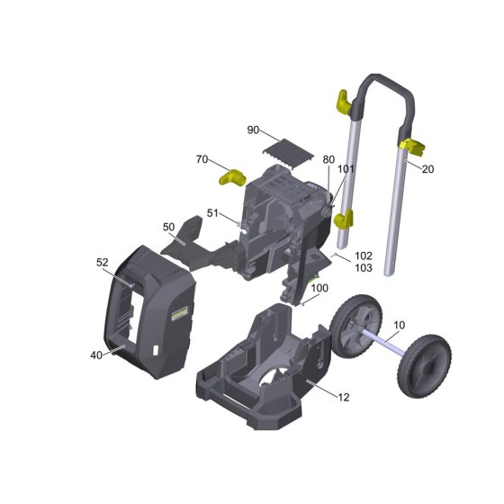 Housing Assembly for Karcher HD 13-18-4 S Pressure Washer
