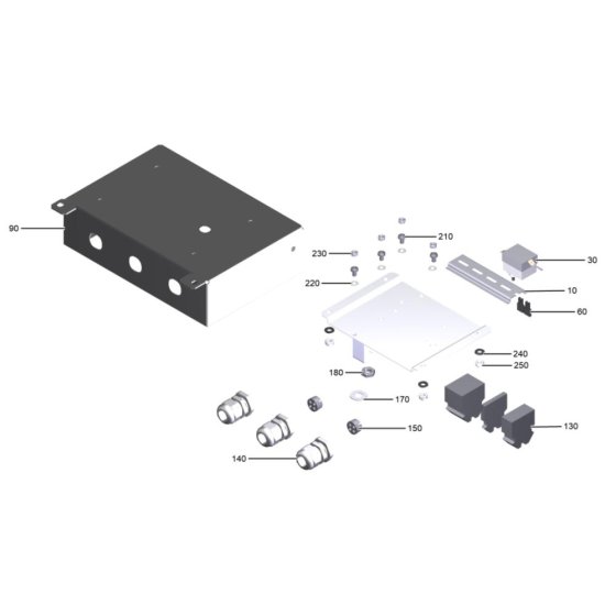 Electrical Box Assembly for Karcher HDS 8-20 G Pressure Washer