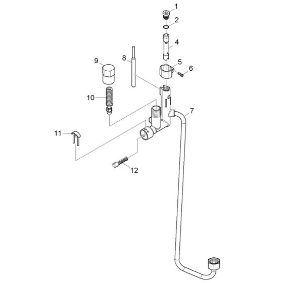 Safety Valve Assembly for Karcher HDS 8-18-4 C Pressure Washer