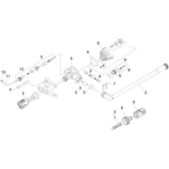 Pump Housing Assembly for Karcher K 3 Follow Me Pressure Washer