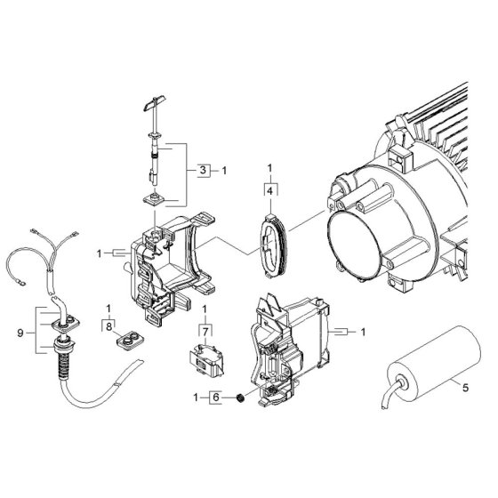Electric Box Assembly for Karcher K 6 Premium Pressure Washer