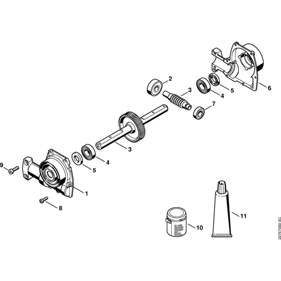 KW-KM Drive Tube Assembly