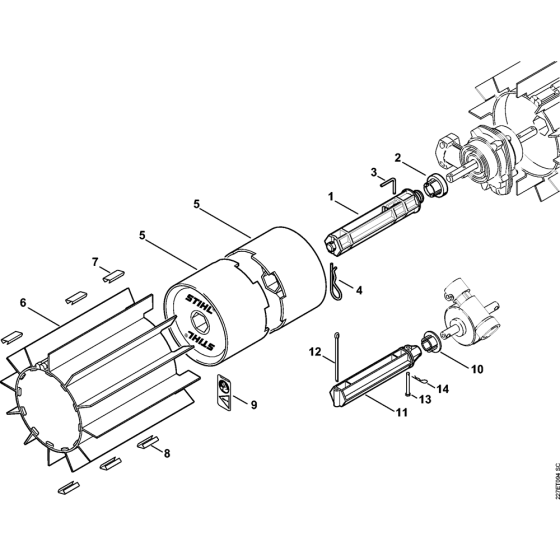 KW-KM Gear Head Type 1