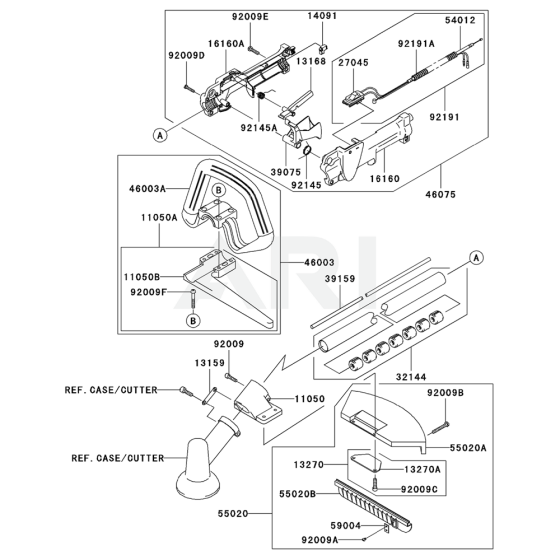 Kawasaki KBL27A Parts