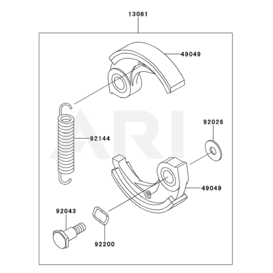 P.T.O Equipment for Kawasaki