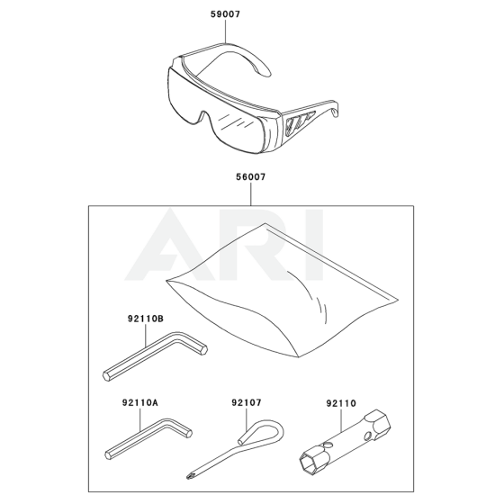 Kawasaki KHS750A Tool