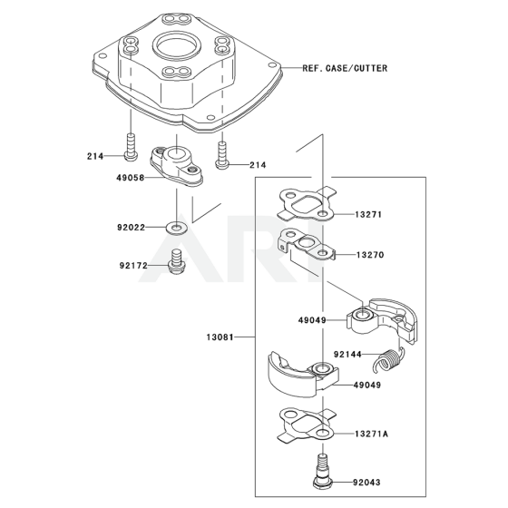 P.T.O Equipment for Kawasaki