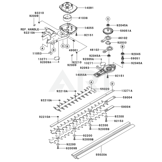 Case/Cutter for KHT600D