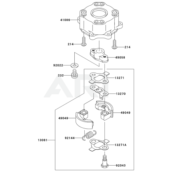 P.T.O Equipment for Kawasaki